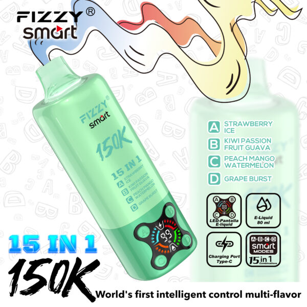 Fizzy Smart 150K Puffs E