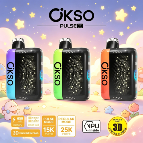 OKSO Pulse X 25000 Puffs A