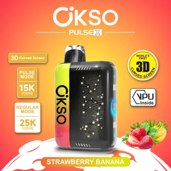 OKSO Pulse X 25000 Puffs C