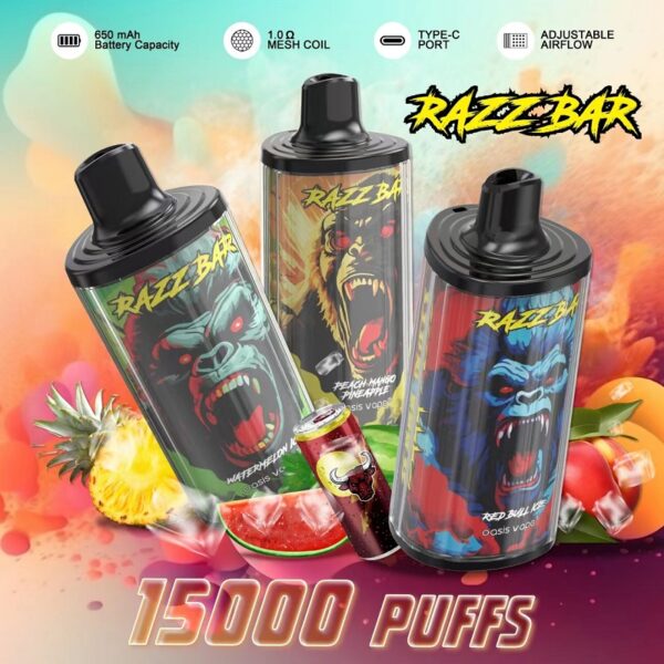 Razz Bar 15000 Puffs D