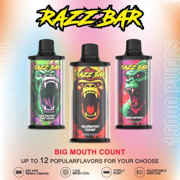 Razz Bar 15000 Puffs E