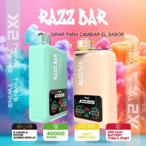 Razz Bar 40000 Puffs Double Flavor A Razz Bar 40000 Puffs Double Flavor A