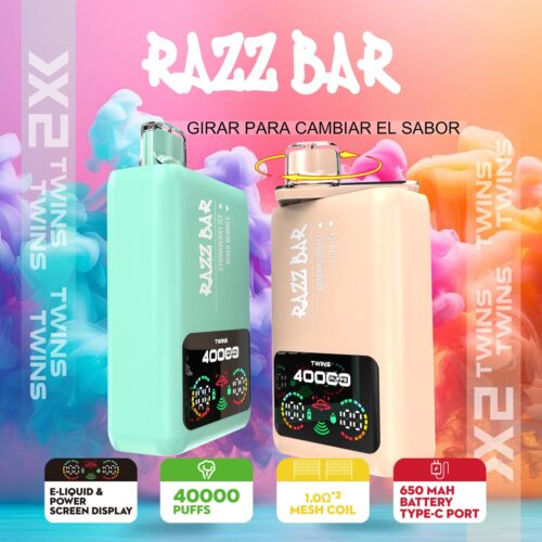 Razz Bar 40000 Puffs Double Flavor A