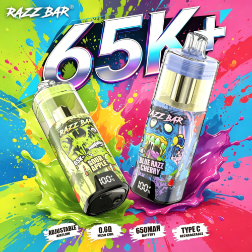 Razz Bar 65K+ Puffs A