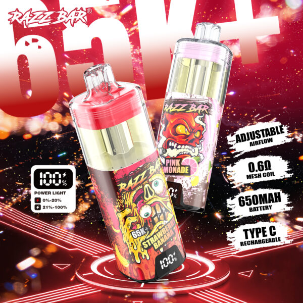 Razz Bar 65K+ Puffs C Razz Bar 65K+ Puffs C