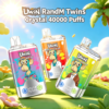 Uwin RandM Twins Crystal 40000 Puffs A Uwin RandM Twins Crystal 40000 Puffs A