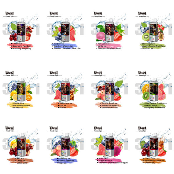 Uwin Tornado Triple 60000 Puffs B Uwin Tornado Triple 60000 Puffs B