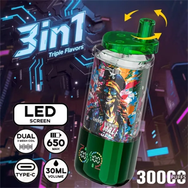 Vapme Crystal 30000 Puffs E