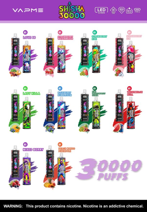 Vapme Shisha 30000 Puffs B