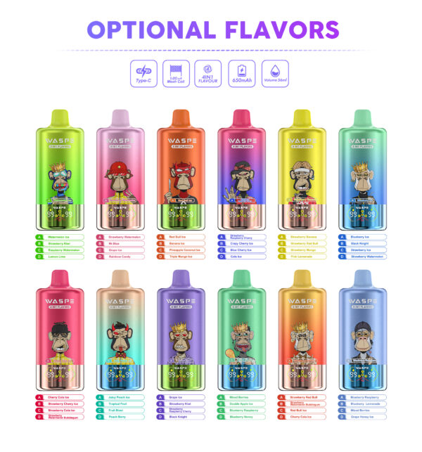 Waspe 4in1 100K Puffs B Waspe 4in1 100K Puffs B