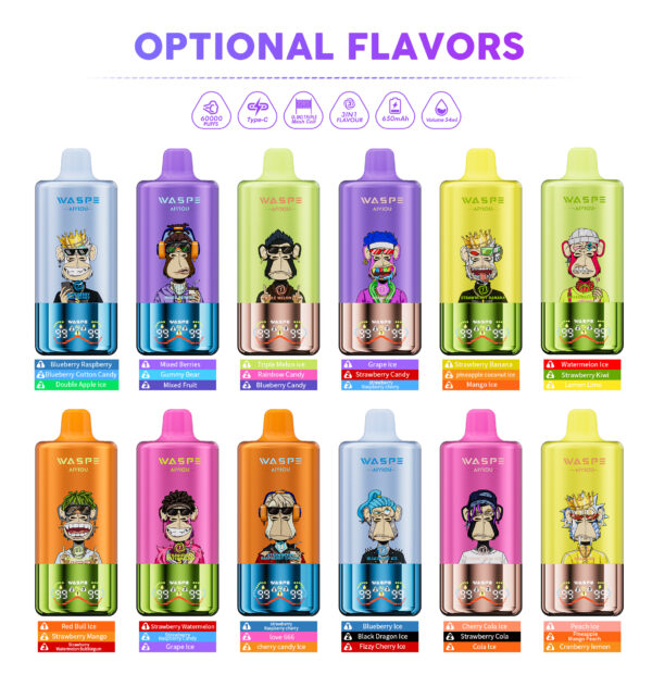 Waspe Aiviou 60000 Puffs B Waspe Aiviou 60000 Puffs B