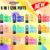 Waspe Aiviou 6in1 150K Puffs B