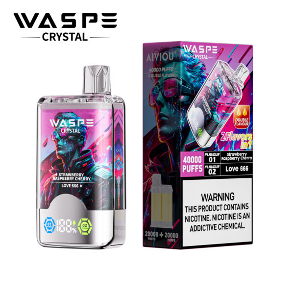 Waspe Crystal 40000 Puffs B