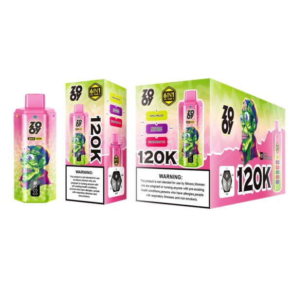 ZOOY 120K Puffs 6in1 E