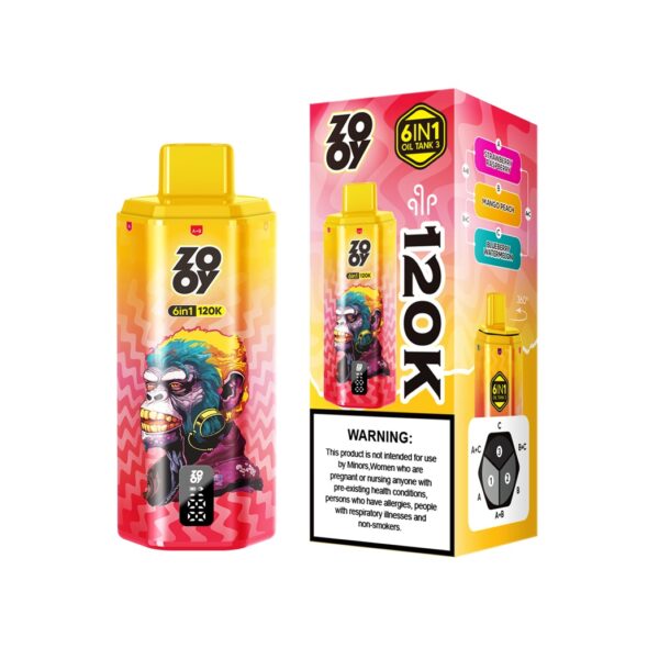 ZOOY 120K Puffs 6in1 F