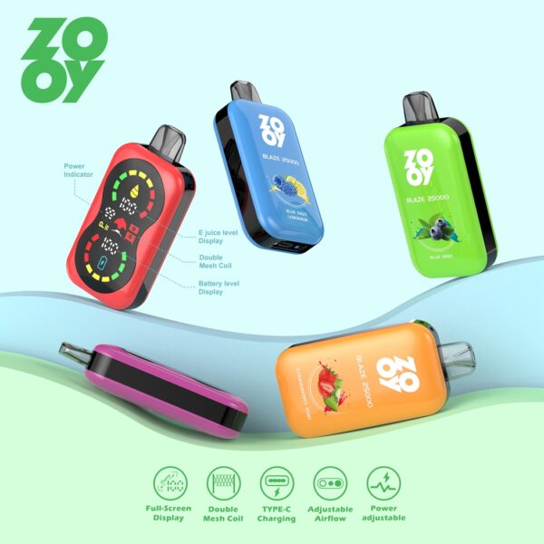 ZOOY Blaze 25000 Puffs D