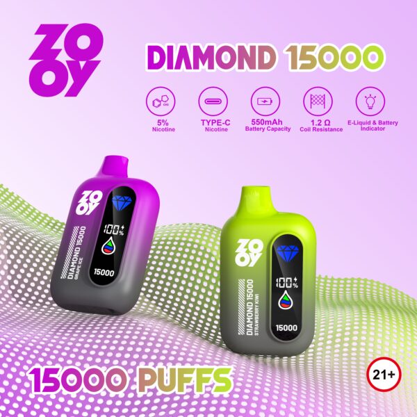 ZOOY Diamond 15000 Puffs C