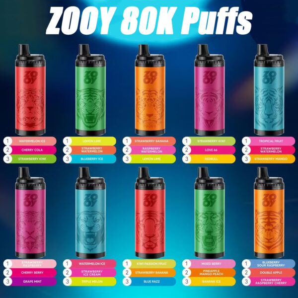 ZOOY King Triple 80000 Puffs B
