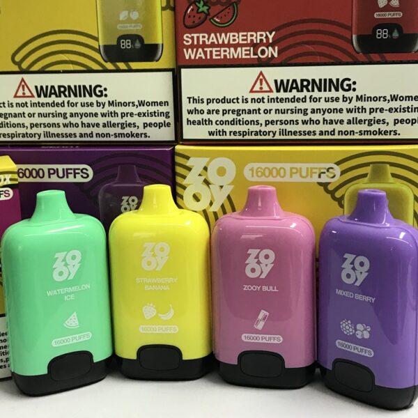ZOOY Rainbow 16000 Puffs D