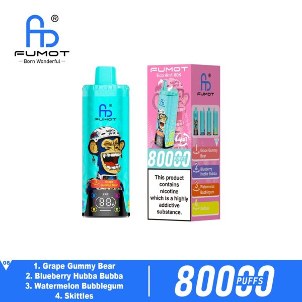 RandM Fumot ECO 4in1 80000 Puffs 80K F RandM Fumot ECO 4in1 80000 Puffs 80K F