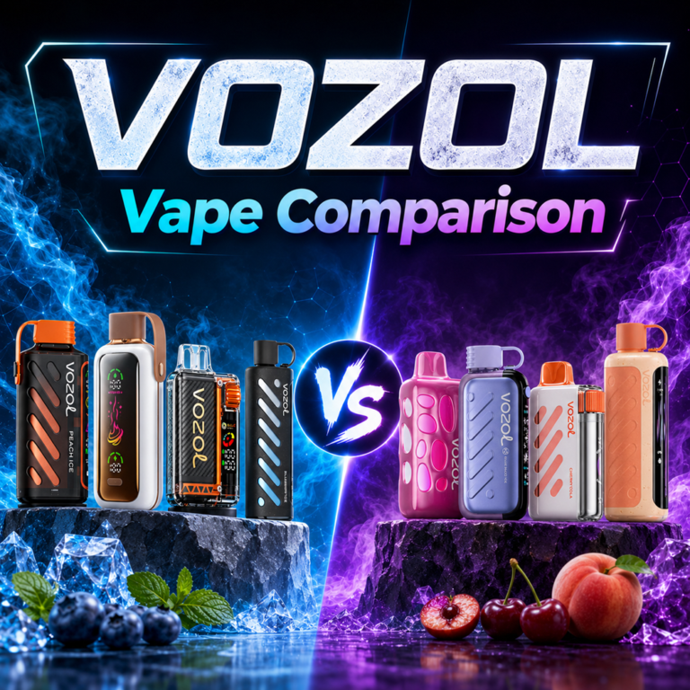 VOZOL Vape Comparison